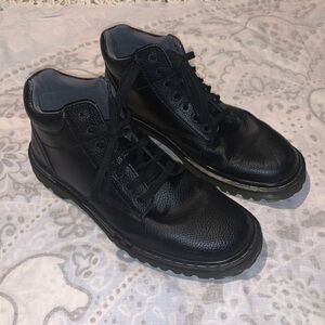 Dr Martens Harrisfield Leather Chukka Ankle Boots Black Size 12